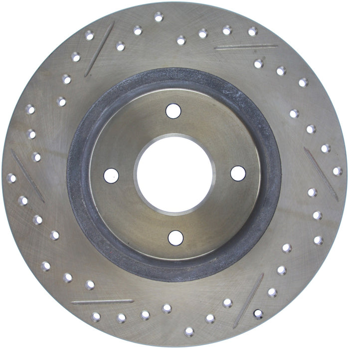 StopTech 127.42021L StopTech Sport Drilled/Slotted Brake Rotor; Rear Left - Truck Part Superstore