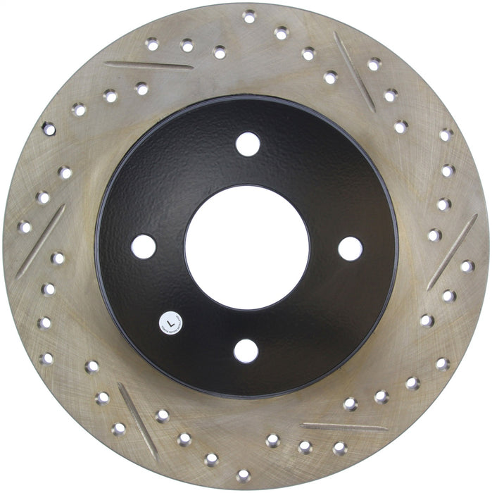StopTech 127.42021L StopTech Sport Drilled/Slotted Brake Rotor; Rear Left - Truck Part Superstore