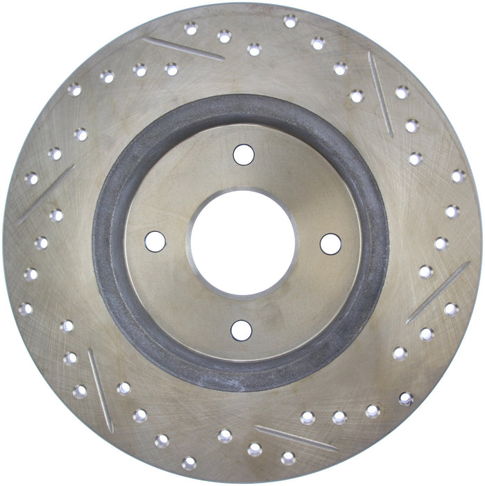 StopTech 127.42021R StopTech Sport Drilled/Slotted Brake Rotor; Rear Right - Truck Part Superstore