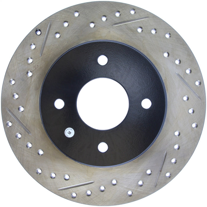 StopTech 127.42021R StopTech Sport Drilled/Slotted Brake Rotor; Rear Right - Truck Part Superstore