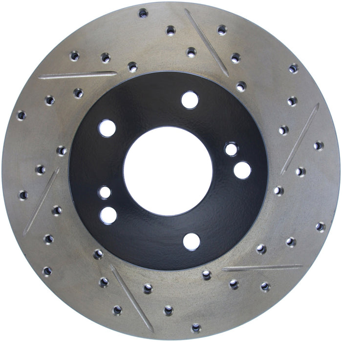 StopTech 127.42036L StopTech Sport Drilled/Slotted Brake Rotor; Front Left - Truck Part Superstore