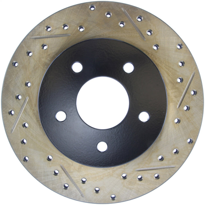 StopTech 127.42037L StopTech Sport Drilled/Slotted Brake Rotor; Rear Left - Truck Part Superstore