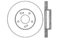 StopTech 127.42043L StopTech Sport Drilled/Slotted Brake Rotor; Front Left - Truck Part Superstore