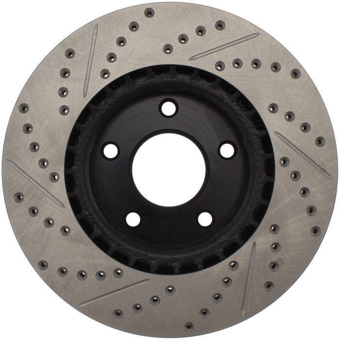 StopTech 127.42074R StopTech Sport Drilled/Slotted Brake Rotor; Front Right - Truck Part Superstore