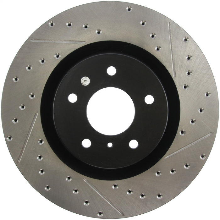 StopTech 127.42076L StopTech Sport Drilled/Slotted Brake Rotor; Front Left - Truck Part Superstore