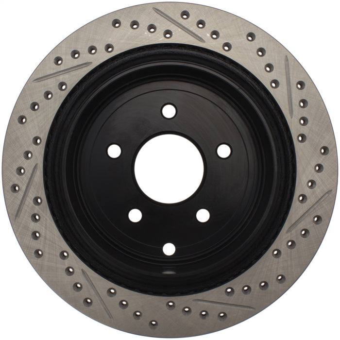 StopTech 127.42078L StopTech Sport Drilled/Slotted Brake Rotor; Rear Left - Truck Part Superstore