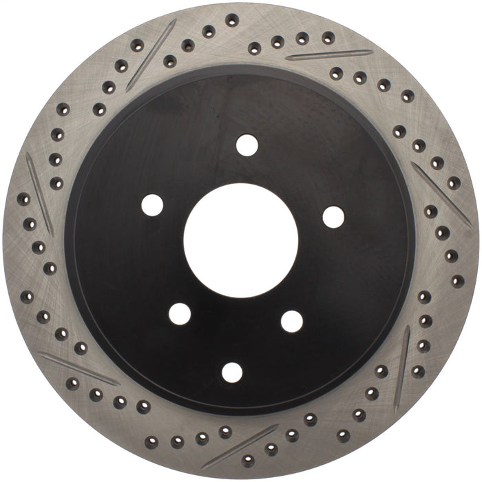 StopTech 127.42078L StopTech Sport Drilled/Slotted Brake Rotor; Rear Left - Truck Part Superstore