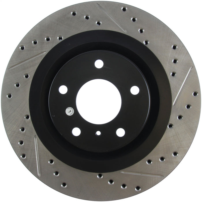 StopTech 127.42080L StopTech Sport Drilled/Slotted Brake Rotor; Front Left - Truck Part Superstore