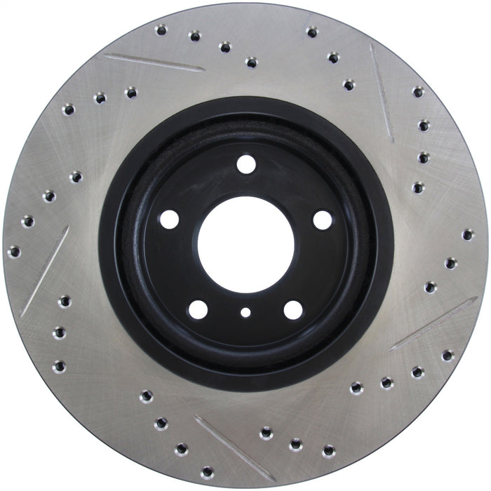 StopTech 127.42080R StopTech Sport Drilled/Slotted Brake Rotor; Front Right - Truck Part Superstore