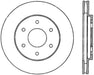 StopTech 127.42084L StopTech Sport Drilled/Slotted Brake Rotor; Front Left - Truck Part Superstore