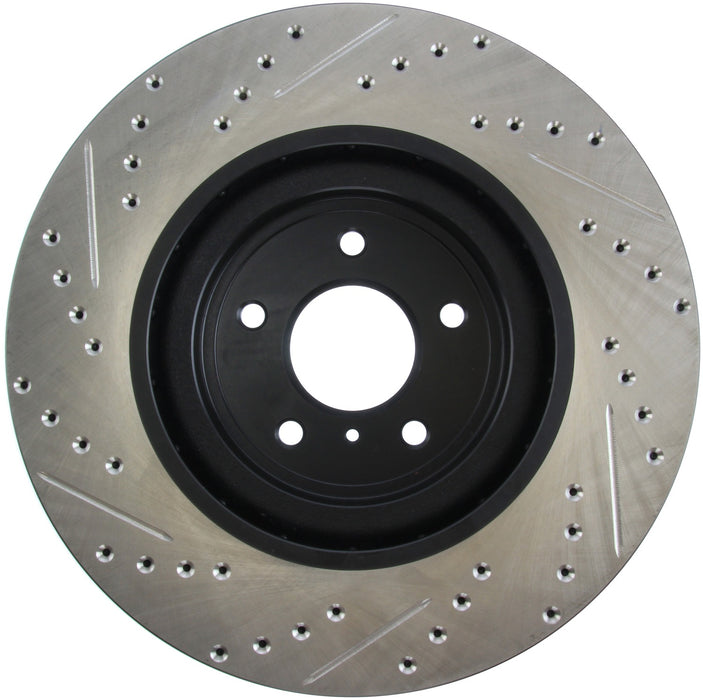 StopTech 127.42100L StopTech Sport Drilled/Slotted Brake Rotor; Front Left - Truck Part Superstore