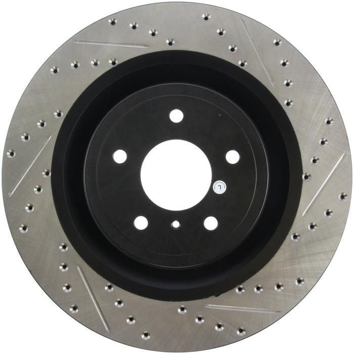 StopTech 127.42100L StopTech Sport Drilled/Slotted Brake Rotor; Front Left - Truck Part Superstore