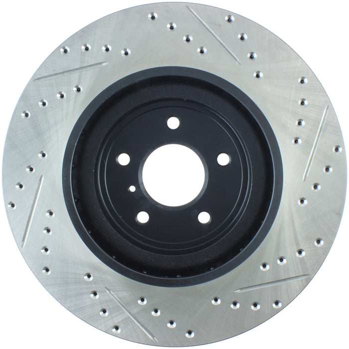 StopTech 127.42100R StopTech Sport Drilled/Slotted Brake Rotor; Front Right - Truck Part Superstore