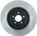 StopTech 127.42100R StopTech Sport Drilled/Slotted Brake Rotor; Front Right - Truck Part Superstore