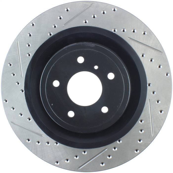 StopTech 127.42100R StopTech Sport Drilled/Slotted Brake Rotor; Front Right - Truck Part Superstore