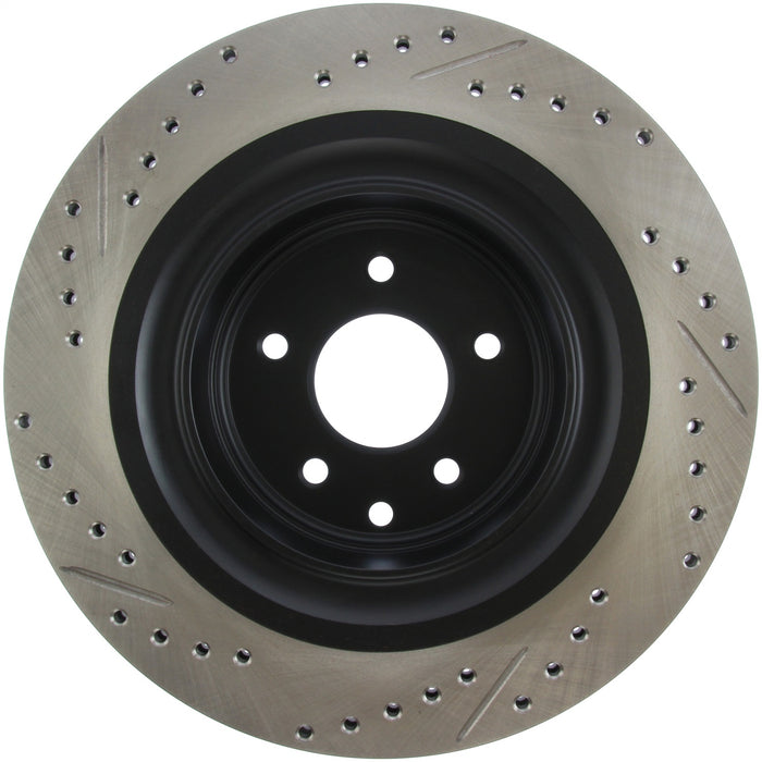 StopTech 127.42101L StopTech Sport Drilled/Slotted Brake Rotor; Rear Left - Truck Part Superstore