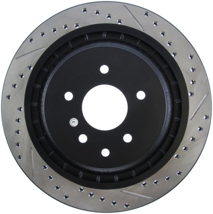 StopTech 127.42101L StopTech Sport Drilled/Slotted Brake Rotor; Rear Left - Truck Part Superstore