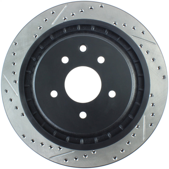 StopTech 127.42101R StopTech Sport Drilled/Slotted Brake Rotor; Rear Right - Truck Part Superstore