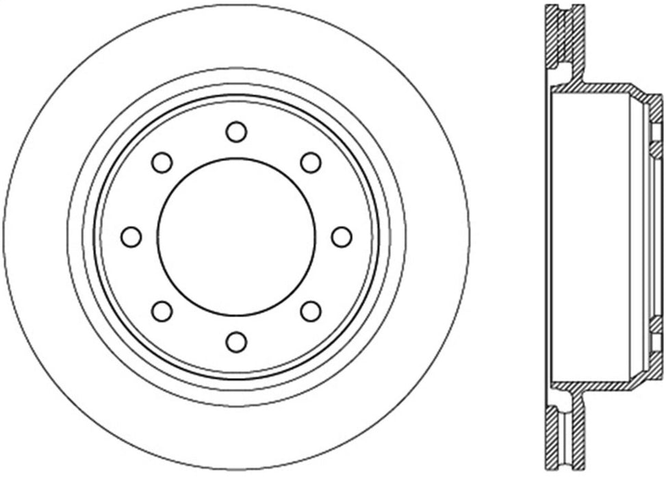 StopTech 127.42109R StopTech Sport Drilled/Slotted Brake Rotor; Rear Right - Truck Part Superstore