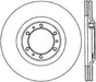 StopTech 127.43013L StopTech Sport Drilled/Slotted Brake Rotor; Front Left - Truck Part Superstore