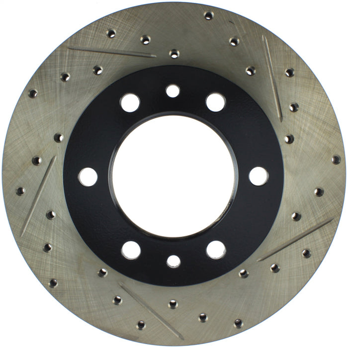 StopTech 127.44037L StopTech Sport Drilled/Slotted Brake Rotor; Front Left - Truck Part Superstore