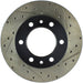 StopTech 127.44037L StopTech Sport Drilled/Slotted Brake Rotor; Front Left - Truck Part Superstore