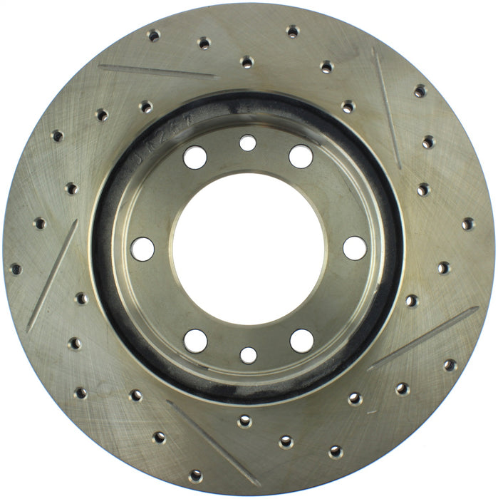 StopTech 127.44037R StopTech Sport Drilled/Slotted Brake Rotor; Front Right - Truck Part Superstore