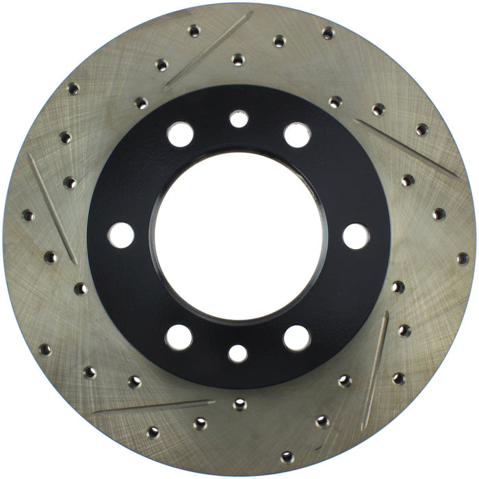 StopTech 127.44037R StopTech Sport Drilled/Slotted Brake Rotor; Front Right - Truck Part Superstore