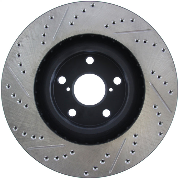 StopTech 127.44103L StopTech Sport Drilled/Slotted Brake Rotor; Front Left - Truck Part Superstore