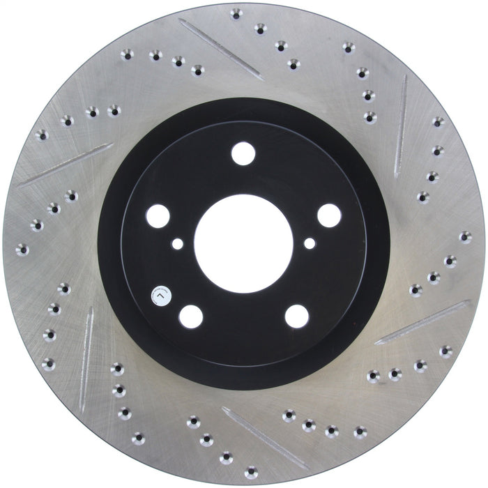 StopTech 127.44103L StopTech Sport Drilled/Slotted Brake Rotor; Front Left - Truck Part Superstore