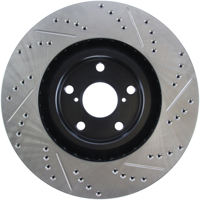 StopTech 127.44104R StopTech Sport Drilled/Slotted Brake Rotor; Front Right - Truck Part Superstore