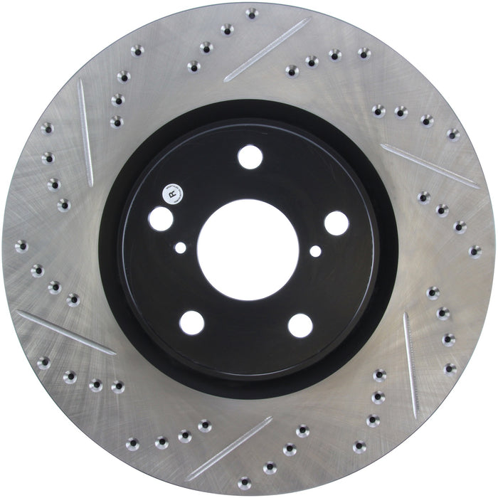 StopTech 127.44104R StopTech Sport Drilled/Slotted Brake Rotor; Front Right - Truck Part Superstore