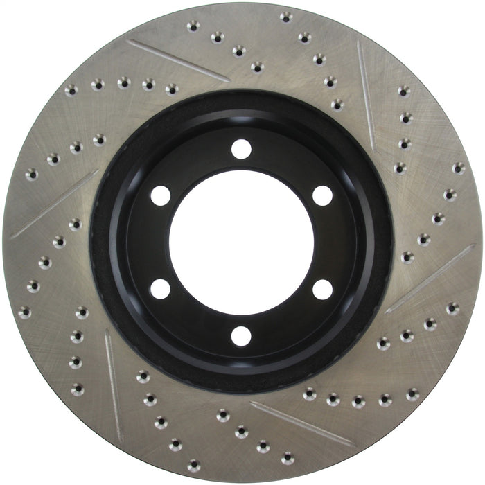 StopTech 127.44118R StopTech Sport Drilled/Slotted Brake Rotor; Front Right - Truck Part Superstore