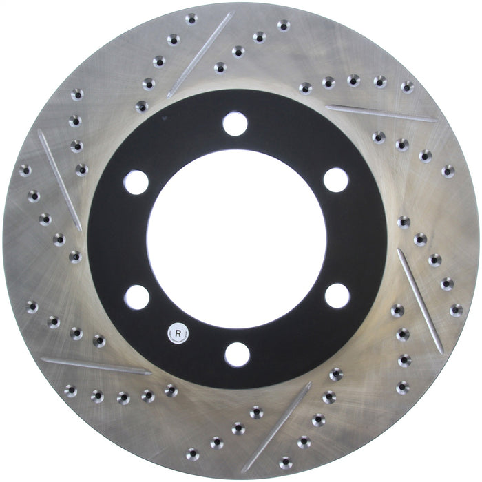 StopTech 127.44118R StopTech Sport Drilled/Slotted Brake Rotor; Front Right - Truck Part Superstore