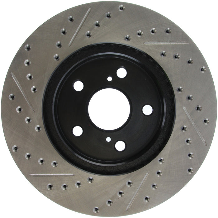 StopTech 127.44125L StopTech Sport Drilled/Slotted Brake Rotor; Front Left - Truck Part Superstore