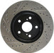 StopTech 127.44125L StopTech Sport Drilled/Slotted Brake Rotor; Front Left - Truck Part Superstore