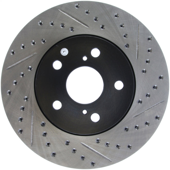 StopTech 127.44125L StopTech Sport Drilled/Slotted Brake Rotor; Front Left - Truck Part Superstore