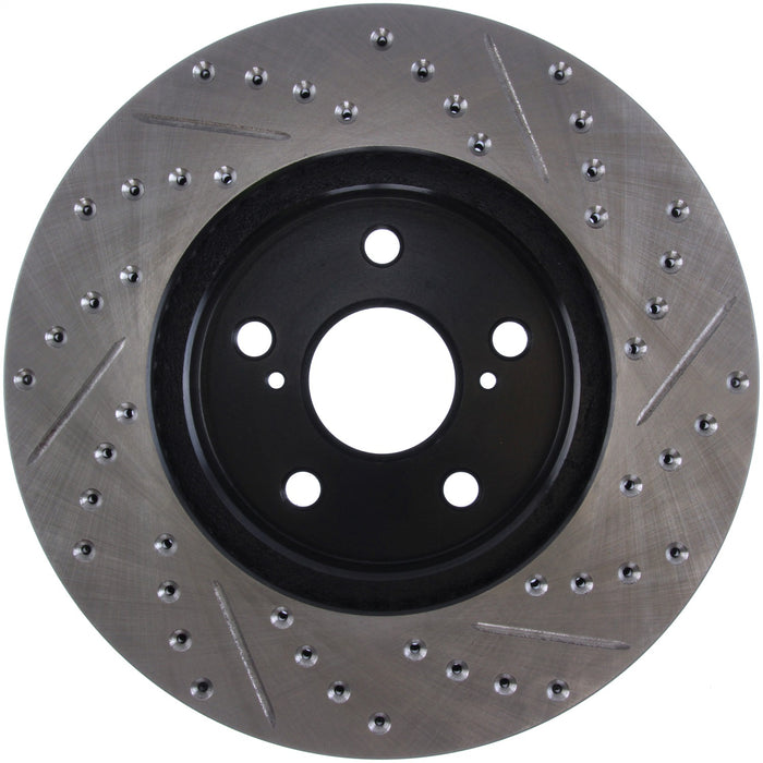 StopTech 127.44125R StopTech Sport Drilled/Slotted Brake Rotor; Front Right - Truck Part Superstore