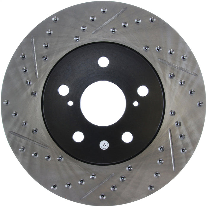 StopTech 127.44125R StopTech Sport Drilled/Slotted Brake Rotor; Front Right - Truck Part Superstore