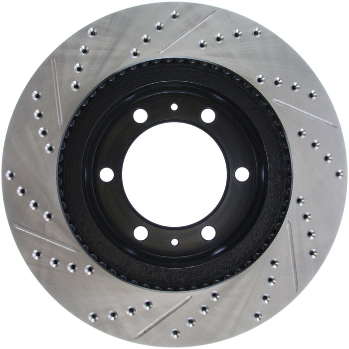 StopTech 127.44129L StopTech Sport Drilled/Slotted Brake Rotor; Front Left - Truck Part Superstore