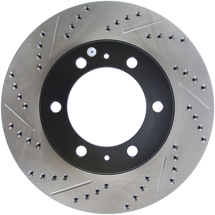 StopTech 127.44129R StopTech Sport Drilled/Slotted Brake Rotor; Front Right - Truck Part Superstore