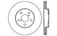 StopTech 127.44140L StopTech Sport Drilled/Slotted Brake Rotor; Front Left - Truck Part Superstore