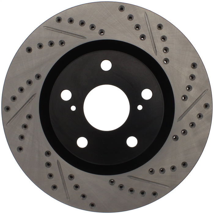 StopTech 127.44146L StopTech Sport Drilled/Slotted Brake Rotor; Front Left - Truck Part Superstore