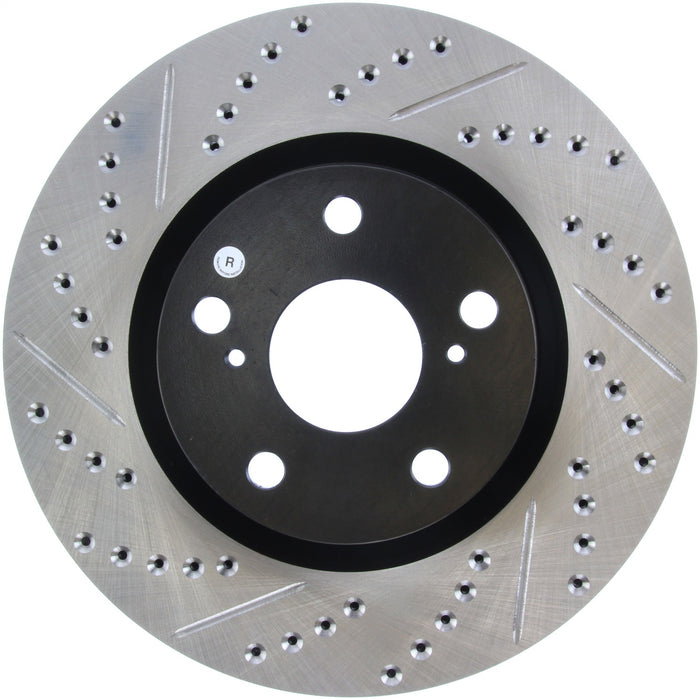 StopTech 127.44146R StopTech Sport Drilled/Slotted Brake Rotor; Front Right - Truck Part Superstore