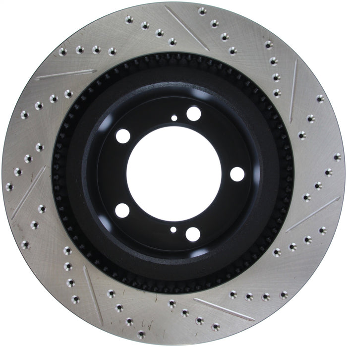 StopTech 127.44156R StopTech Sport Drilled/Slotted Brake Rotor; Front Right - Truck Part Superstore