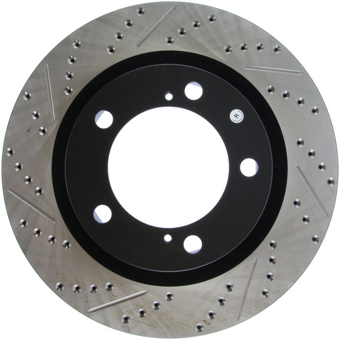 StopTech 127.44156R StopTech Sport Drilled/Slotted Brake Rotor; Front Right - Truck Part Superstore