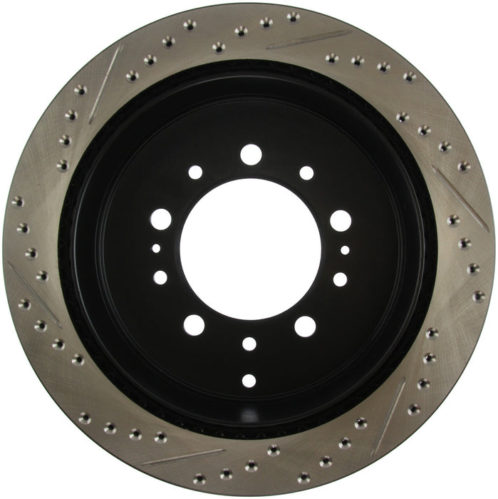 StopTech 127.44157L StopTech Sport Drilled/Slotted Brake Rotor; Rear Left - Truck Part Superstore