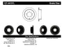 StopTech 127.44157L StopTech Sport Drilled/Slotted Brake Rotor; Rear Left - Truck Part Superstore