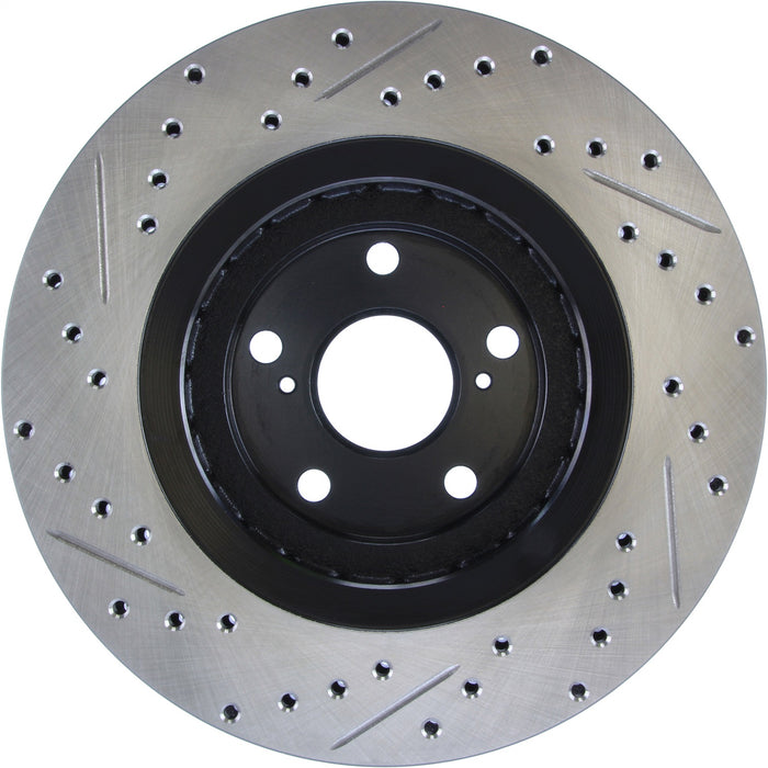 StopTech 127.44158L StopTech Sport Drilled/Slotted Brake Rotor; Front Left - Truck Part Superstore