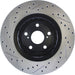 StopTech 127.44158L StopTech Sport Drilled/Slotted Brake Rotor; Front Left - Truck Part Superstore
